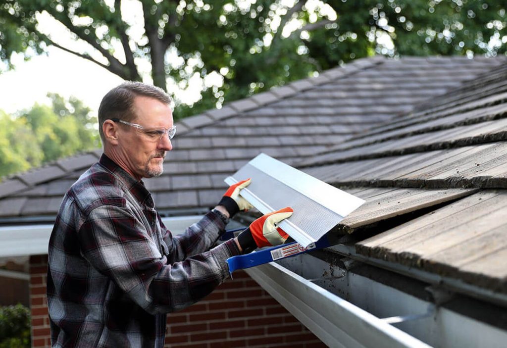 Professional gutter guard installation in Rocklin CA