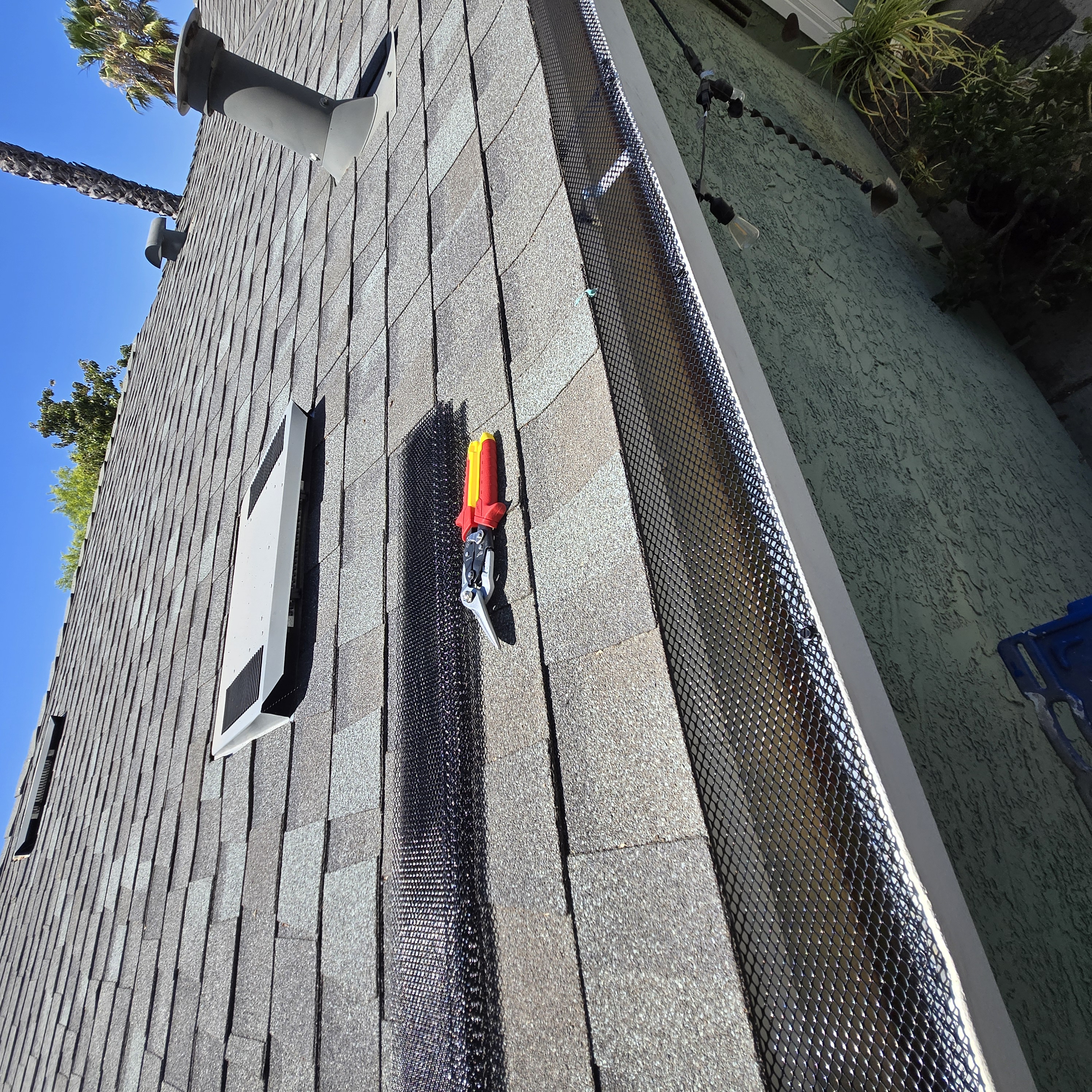 Rocklin Gutter Guard project 1 after installation
