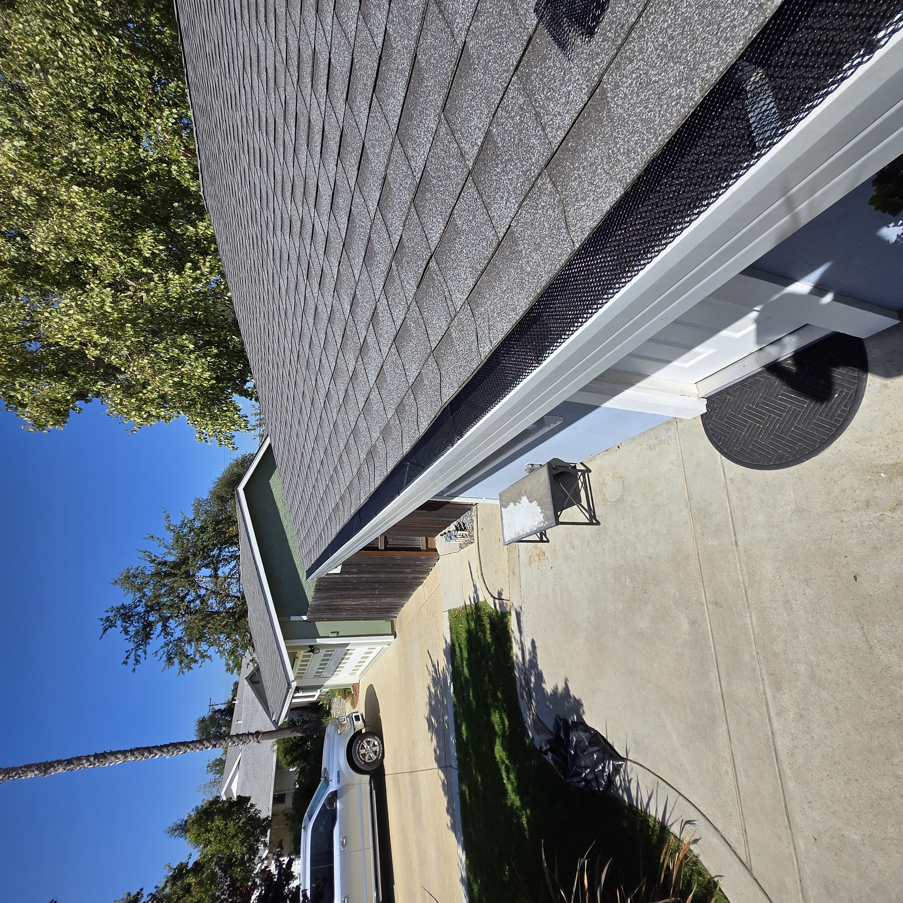 Rocklin Gutter Guard project 4 highlighting roofline protection