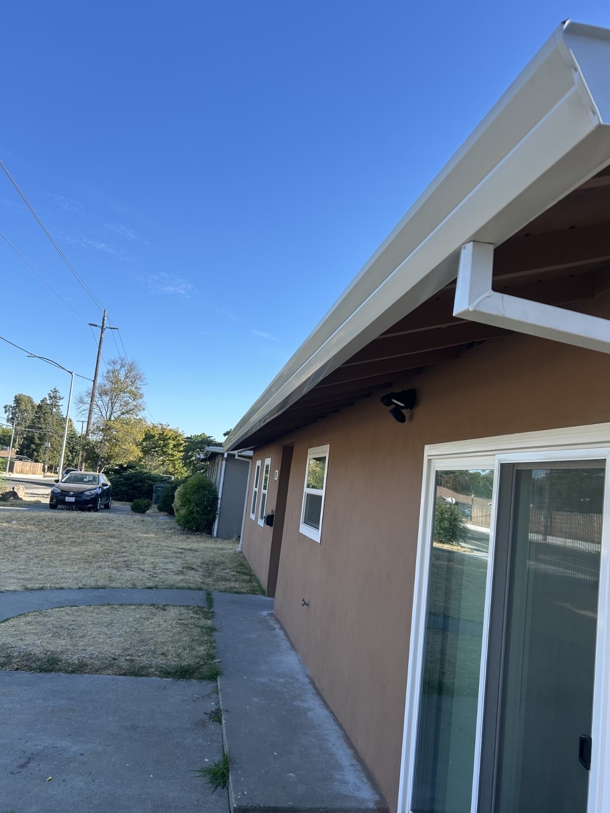 Rocklin Gutter Guard project 11 with freshly cleaned gutters