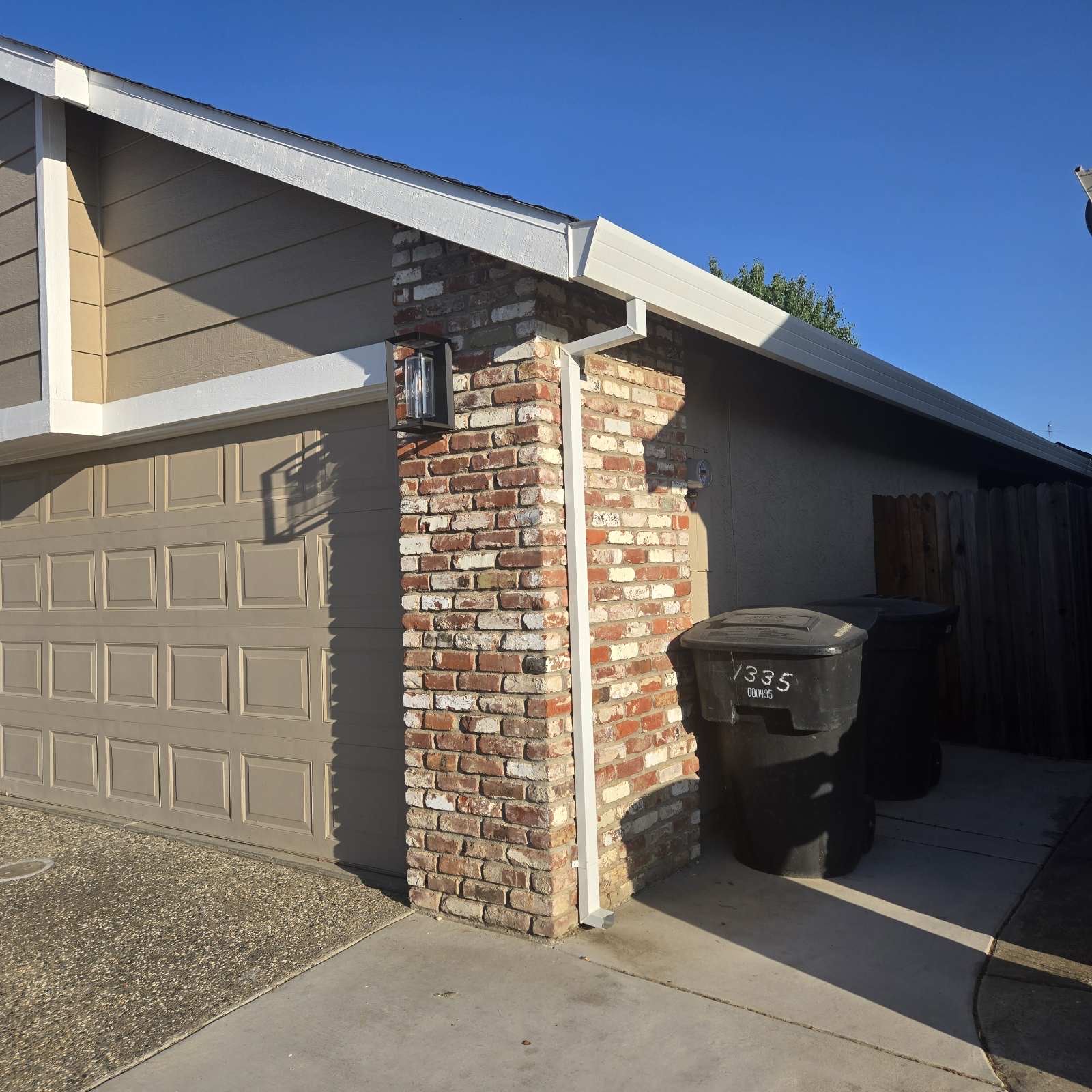 Rocklin Gutter Guard project 16 with complete gutter system