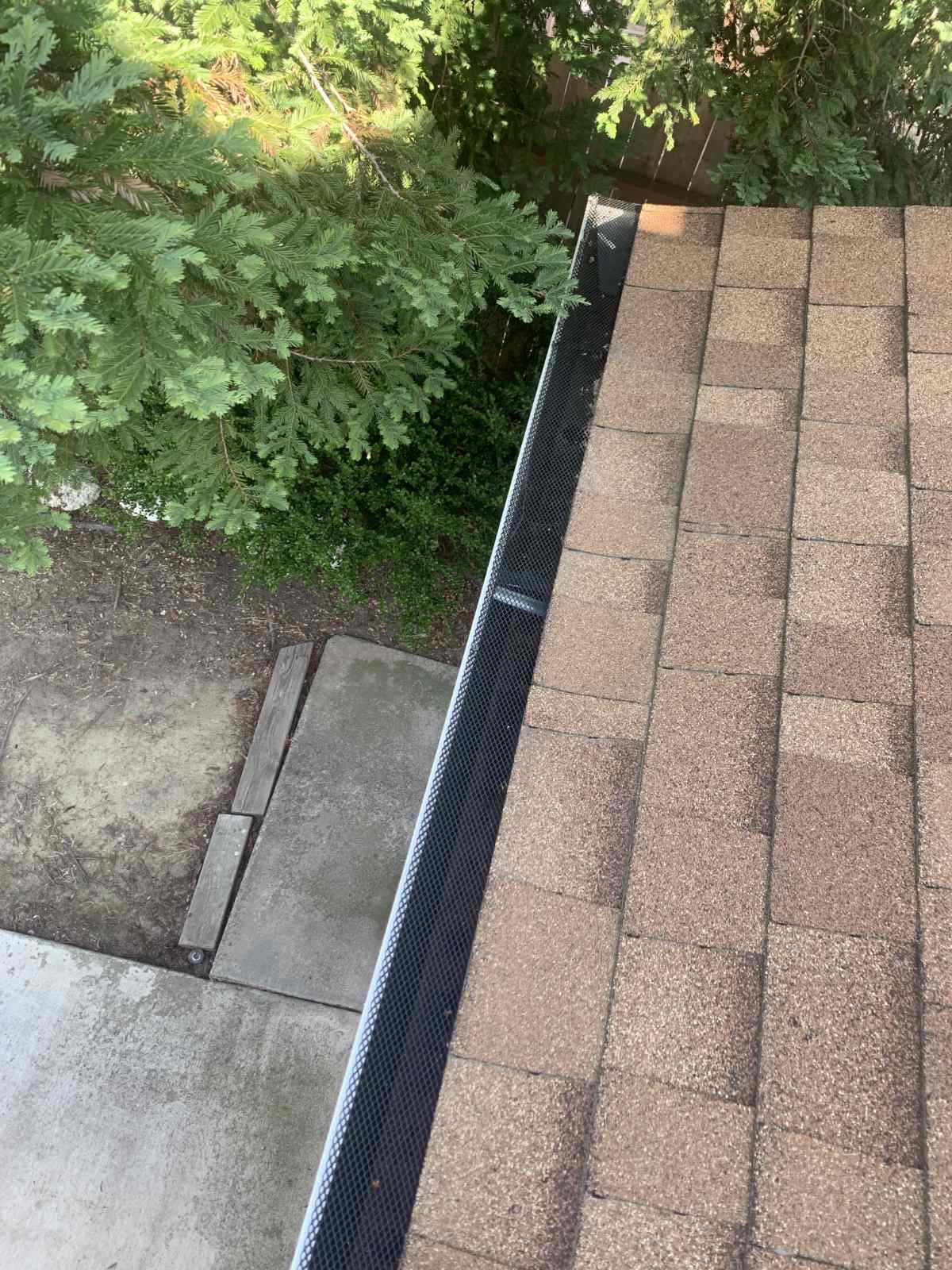 Rocklin Gutter Guard project 20 displaying completed work